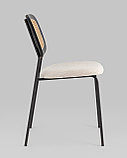 Стул Stool Group Летти ткань бежевый, ножки металл, фото 5