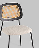 Стул Stool Group Летти ткань бежевый, ножки металл, фото 7