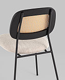Стул Stool Group Летти ткань бежевый, ножки металл, фото 10