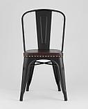 Стул Stool Group Tolix SOFT черный матовый, экокожа, пластик, металл, фото 3