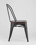 Стул Stool Group Tolix SOFT черный матовый, экокожа, пластик, металл, фото 4