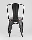 Стул Stool Group Tolix SOFT черный матовый, экокожа, пластик, металл, фото 6