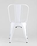 Стул Stool Group Tolix белый глянцевый, экокожа, пластик, металл, фото 8