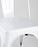 Стул Stool Group Tolix белый глянцевый, экокожа, пластик, металл, фото 10
