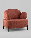 Кресло Stool Group Кэнди ткань букле коралловый, фото 2