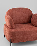 Кресло Stool Group Кэнди ткань букле коралловый, фото 5