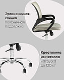 Компьютерное кресло TopChairs TopChairs Simple New офисное черный в обивке из текстиля с сеткой, механизм, фото 4