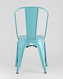 Стул Stool Group Tolix голубой матовый, экокожа, пластик, металл, фото 6