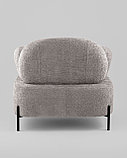 Кресло Stool Group Кэнди ткань букле светло-серый, фото 8