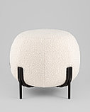 Пуф Stool Group Флик new ткань букле молочный, фото 3