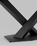Стол Stool Group Belle 160х90 столешница белый мрамор керамика ножки черные мдф, фото 6