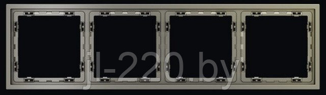 Рамка пластиковая VOLTUM S70 на 4 поста, шелк