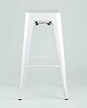 Стул барный Stool Group Tolix белый глянцевый, металл, пластик, фото 4