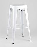 Стул барный Stool Group Tolix белый глянцевый, металл, пластик, фото 5