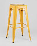 Стул барный Stool Group Tolix желтый глянцевый, металл, пластик, фото 2