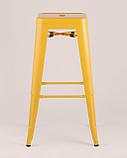 Стул барный Stool Group Tolix желтый глянцевый, металл, пластик, фото 6