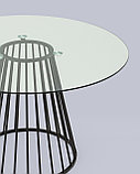 Стол Stool Group обеденный Ливерпуль 120*120 стекло, фото 4
