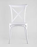 Стул Stool Group пластиковый Кроссбэк белый, фото 5
