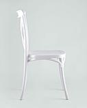 Стул Stool Group пластиковый Кроссбэк белый, фото 6