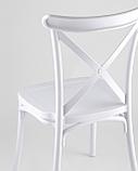 Стул Stool Group пластиковый Кроссбэк белый, фото 9