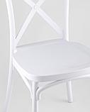 Стул Stool Group пластиковый Кроссбэк белый, фото 10