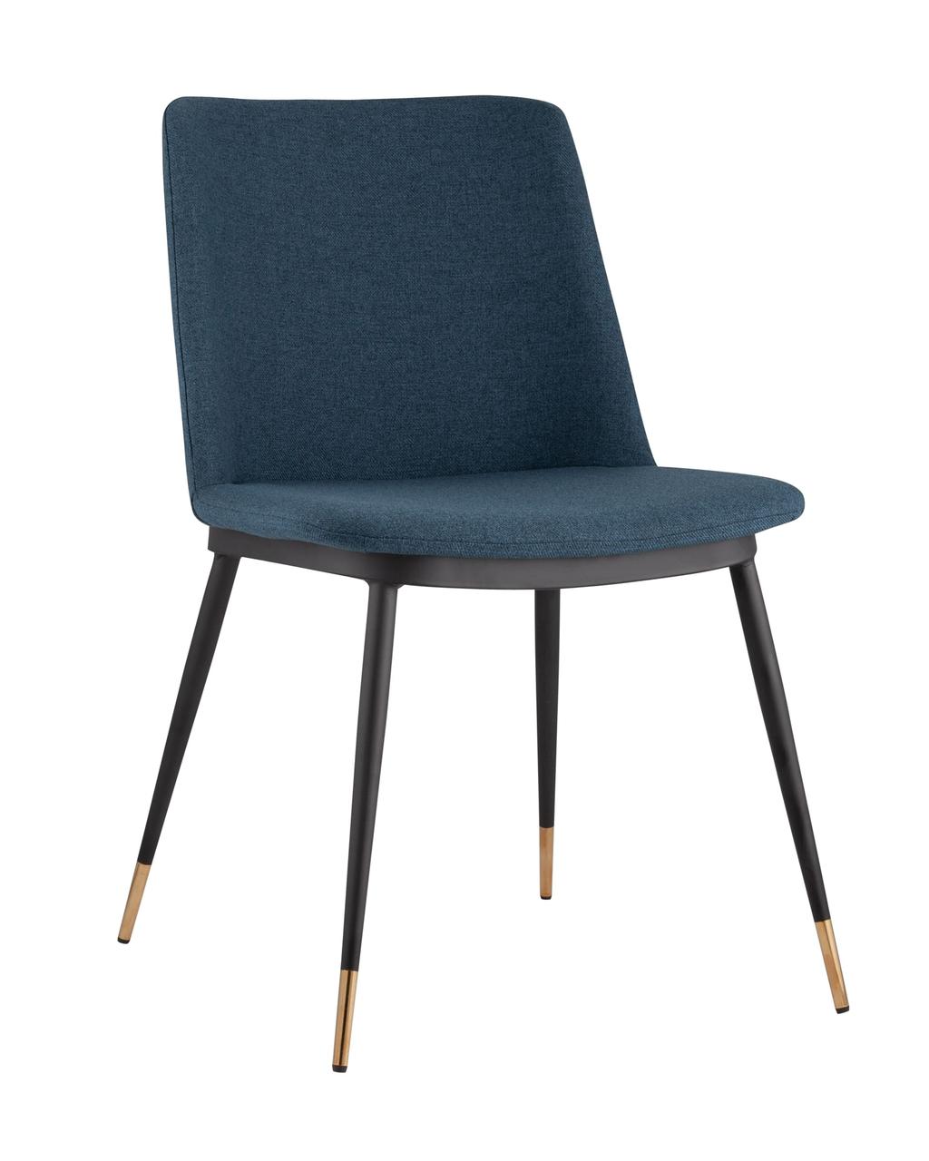 Стул Stool Group Мелисса мягкий тканевый синий