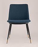 Стул Stool Group Мелисса мягкий тканевый синий, фото 4