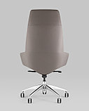 Компьютерное кресло TopChairs руководителя TopChairs Bow серый, фото 7