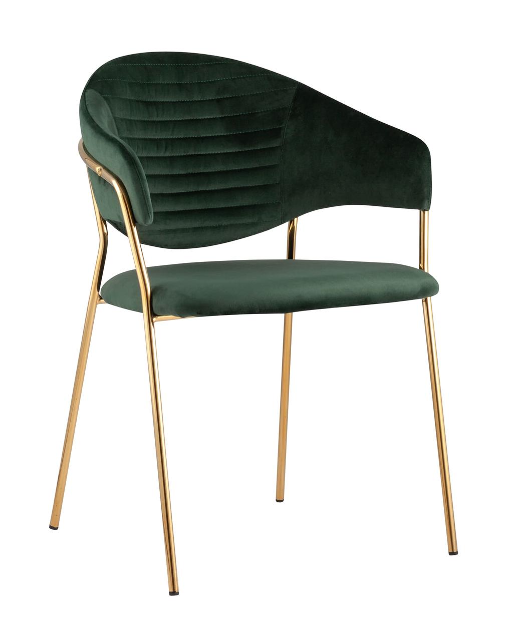 Стул Stool Group Эвита мягкий зеленый обивка велюр