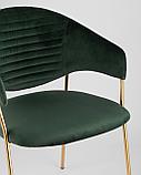 Стул Stool Group Эвита мягкий зеленый обивка велюр, фото 10
