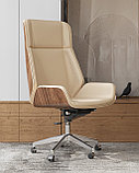 Компьютерное кресло TopChairs руководителя TopChairs Crown SN бежевый, фото 5
