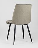 Стул Stool Group Канзас светло-коричневый в мягкой тканевой обивке, фото 6