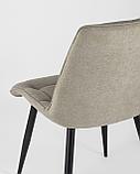 Стул Stool Group Канзас светло-коричневый в мягкой тканевой обивке, фото 7