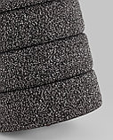 Пуф Stool Group с ящиком Hive XS букле черный меланж, фото 4