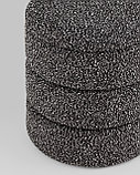 Пуф Stool Group с ящиком Hive XS букле черный меланж, фото 5