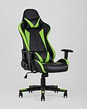 Игровое кресло TopChairs TopChairs Gallardo зеленое геймерское, фото 2