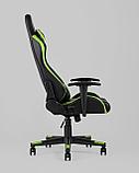Игровое кресло TopChairs TopChairs Gallardo зеленое геймерское, фото 3