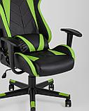 Игровое кресло TopChairs TopChairs Gallardo зеленое геймерское, фото 9