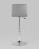 Стул барный Stool Group Малави LITE серый поворотно-подъемный механизм газ-лифт обивка сиденья из, фото 7