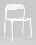 Стул Stool Group пластиковый Moris белый, фото 2