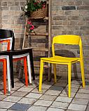 Стул Stool Group пластиковый Moris белый, фото 4