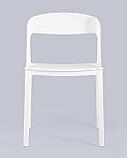 Стул Stool Group пластиковый Moris белый, фото 8