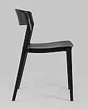 Стул Stool Group пластиковый Moris черный, фото 7