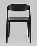 Стул Stool Group пластиковый Moris черный, фото 9