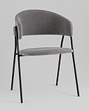 Стул Stool Group NEW вельвет серый, фото 2