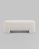Банкетка Stool Group Банкетка Taks букле белый, фото 3