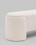 Банкетка Stool Group Банкетка Taks букле белый, фото 4