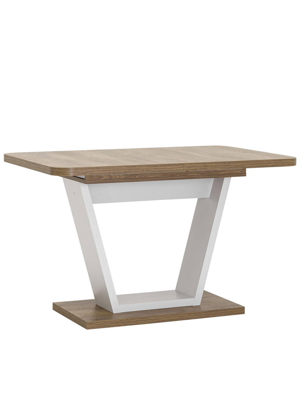 Стол Stool Group обеденный Vector раскладной 120-160*80 дуб Ка/пепел