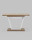 Стол Stool Group обеденный Vector раскладной 120-160*80 дуб Ка/пепел, фото 3