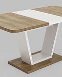 Стол Stool Group обеденный Vector раскладной 120-160*80 дуб Ка/пепел, фото 6